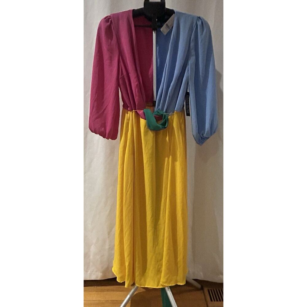 New York & Company Color Block Dress NWT Women's size Medium